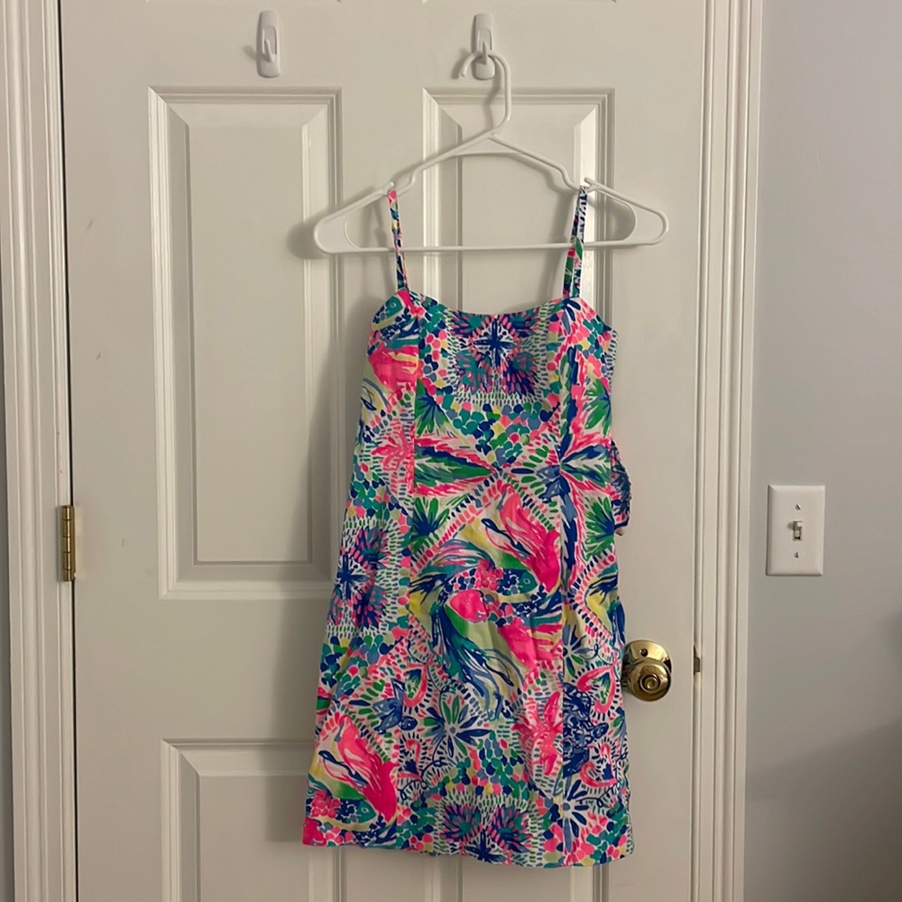 Lilly Pulitzer spaghetti strap mini dress